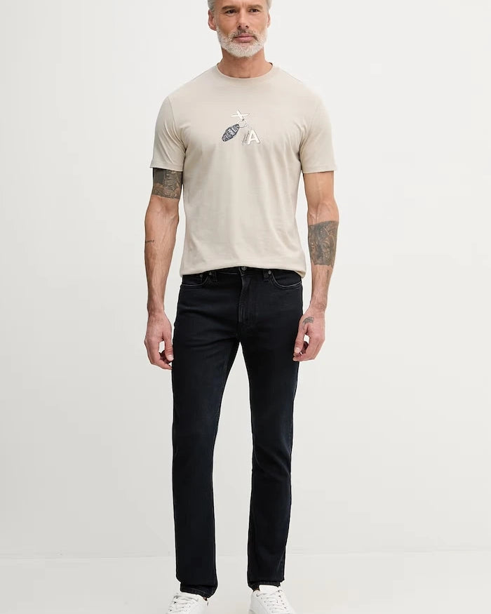 Armani Exchange erkek pamuklu basic tişört