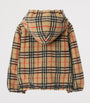 Burberry Kids Fleece Reversible Check Hooded Jacket (3-12 Years)