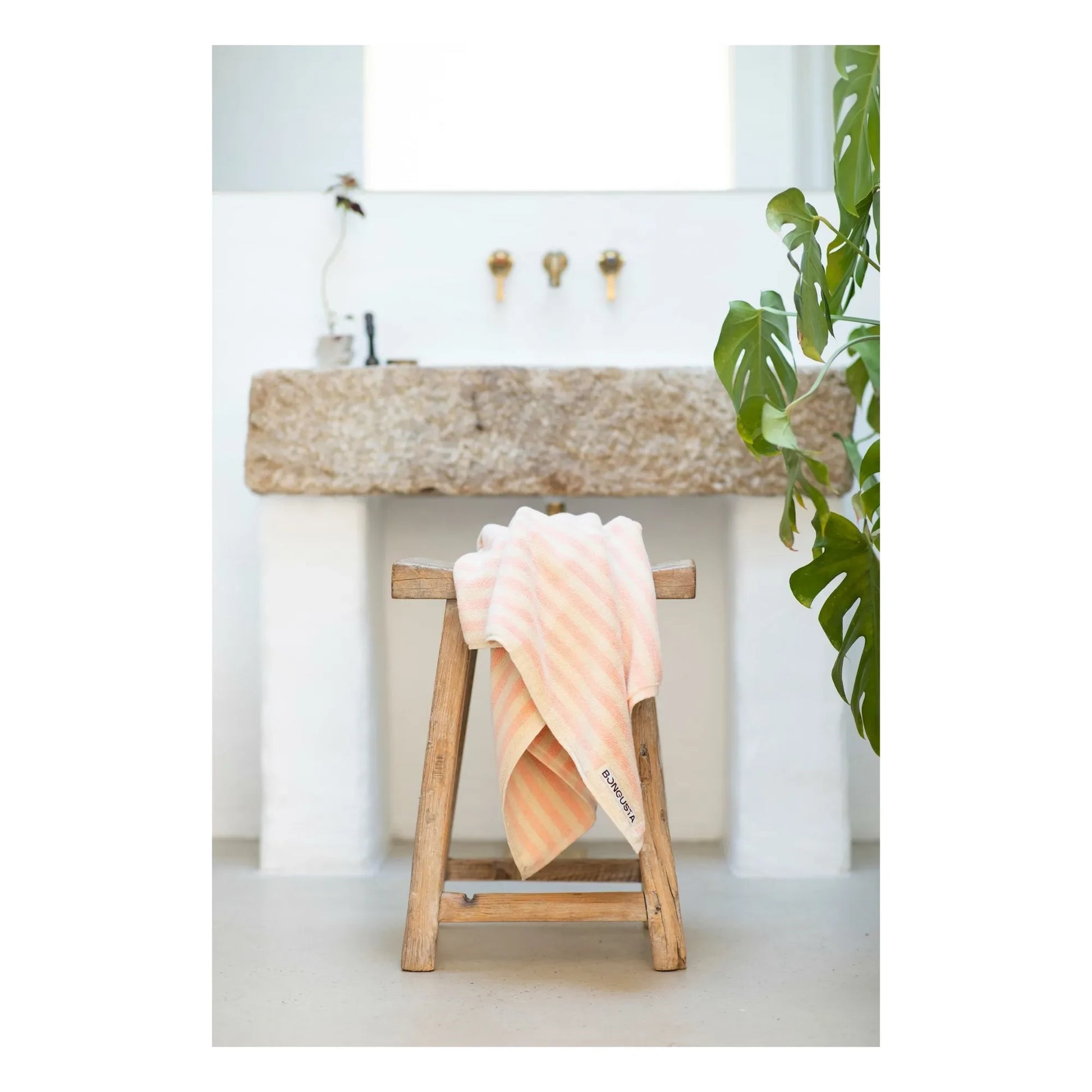 Bongusta - Naram bath towel | Orange