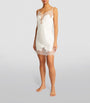 Silk Lace-Trim Chemise