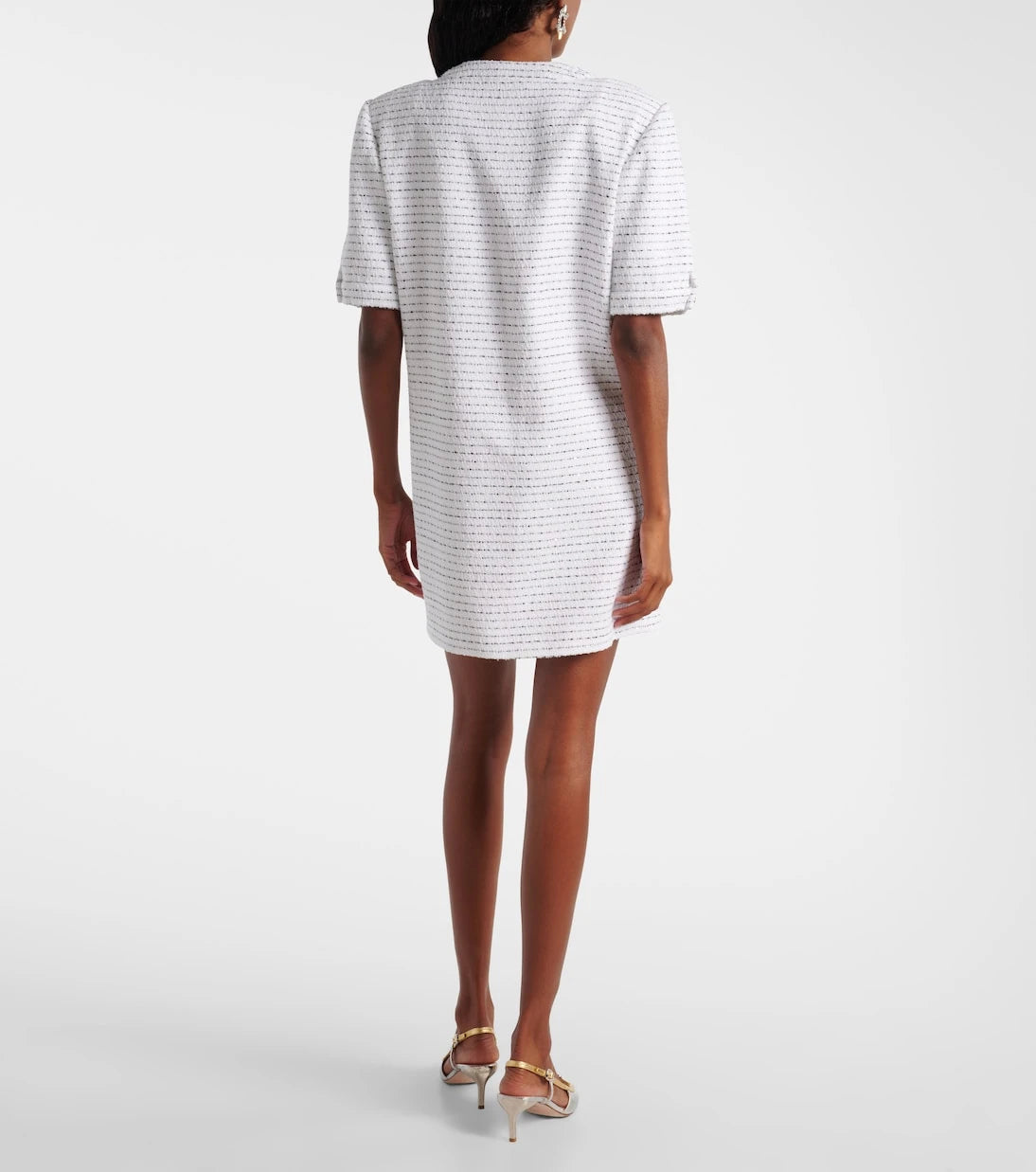 Alessandra Rich - Sequined tweed minidress