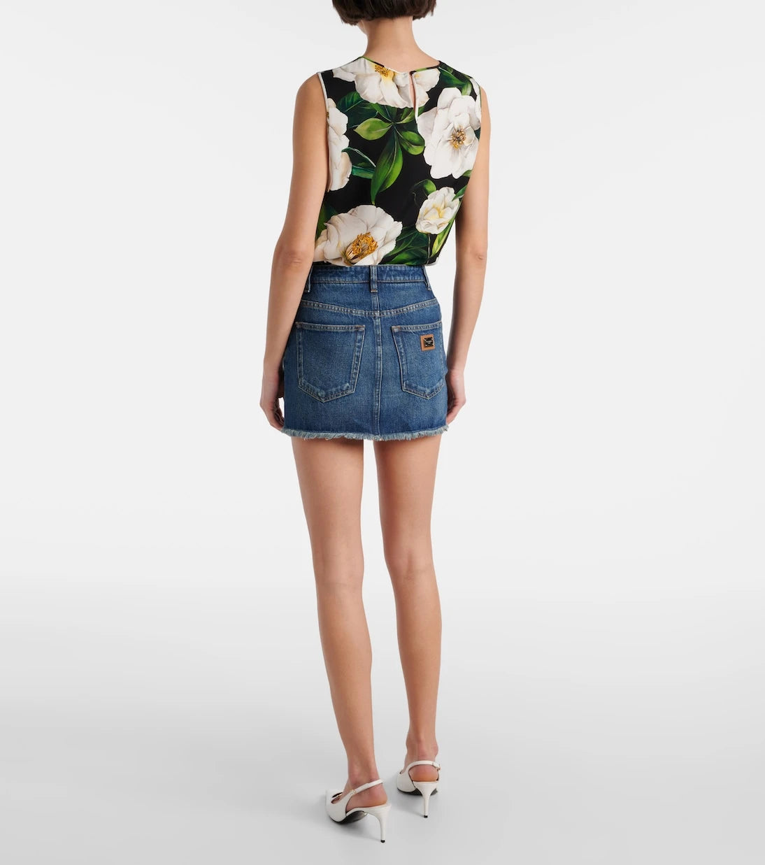 Dolce&Gabbana - Denim miniskirt