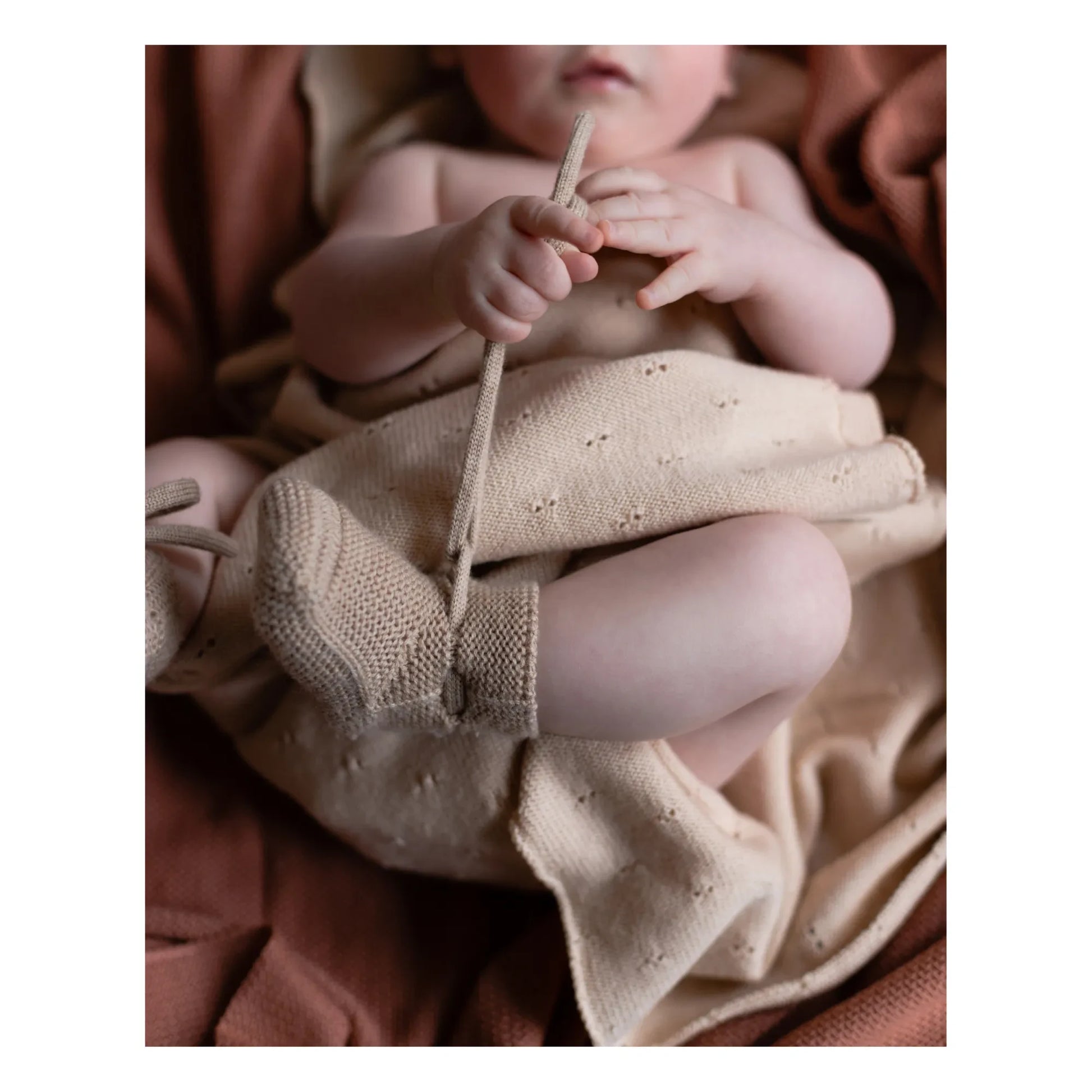Hvid - Bibi Merino Wool Blanket | Oat
