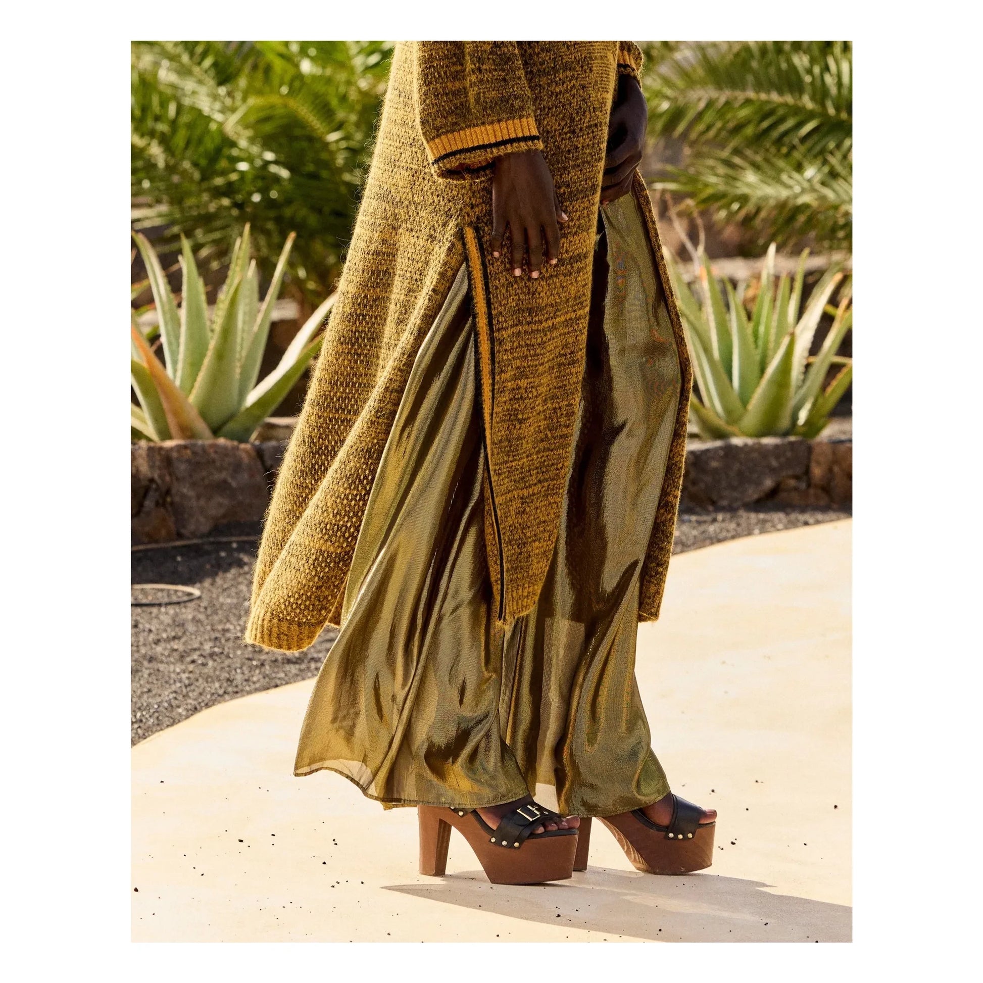 Mes Demoiselles - Leone Metallic Pants | Carbon