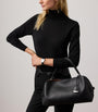Black Leather Ralph Shoulder Bag