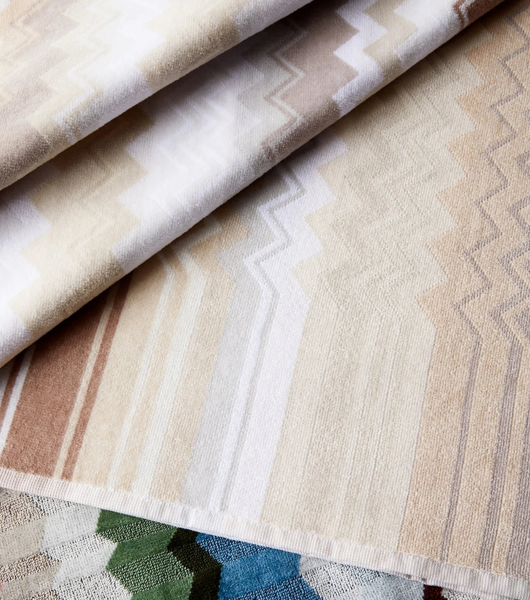 Missoni - Giacomo Zigzag cotton terry bath sheet
