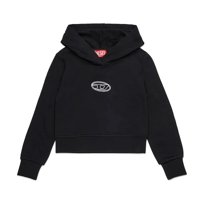 Diesel SASYHOOD SWEAT-SHIRT Çocuk Pamuklu Sweatshirt