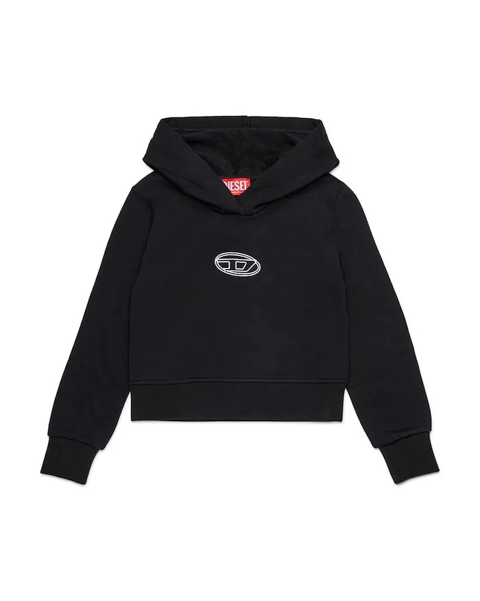 Diesel SASYHOOD SWEAT-SHIRT Çocuk Pamuklu Sweatshirt