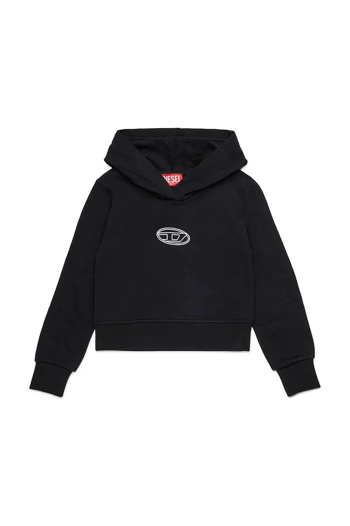 Diesel SASYHOOD SWEAT-SHIRT Çocuk Pamuklu Sweatshirt