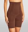SPANX Brown SPANXsculpt OnCore High-Waist Mid-Thigh Shorts - Firm Control