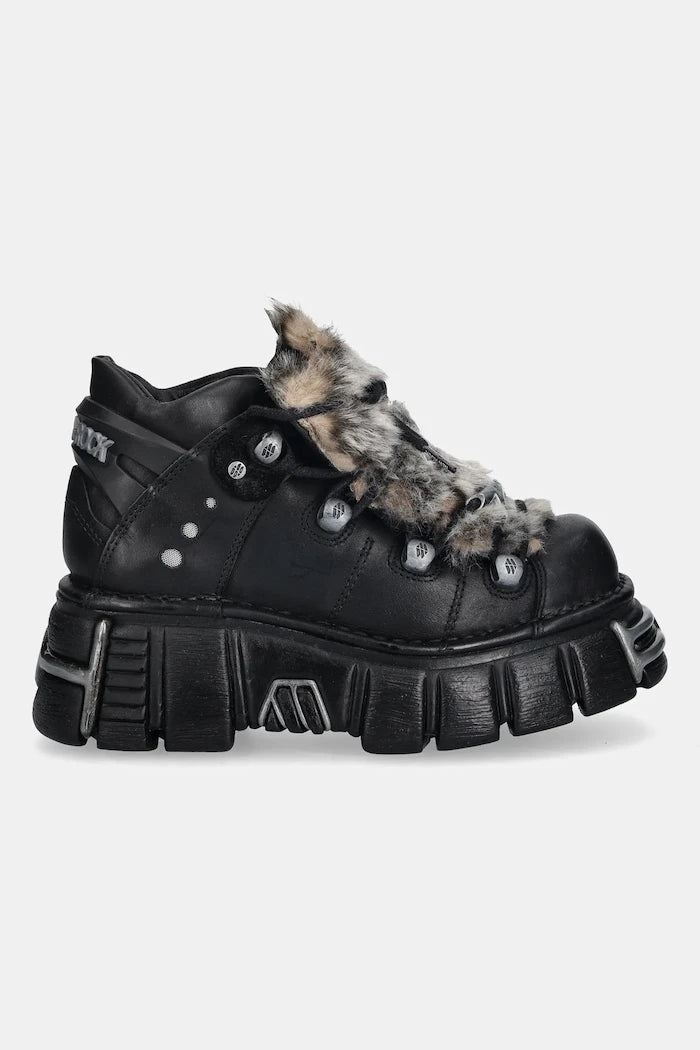 Кожени маратонки New Rock M-106NPELO-C1 CRUST NEGRO