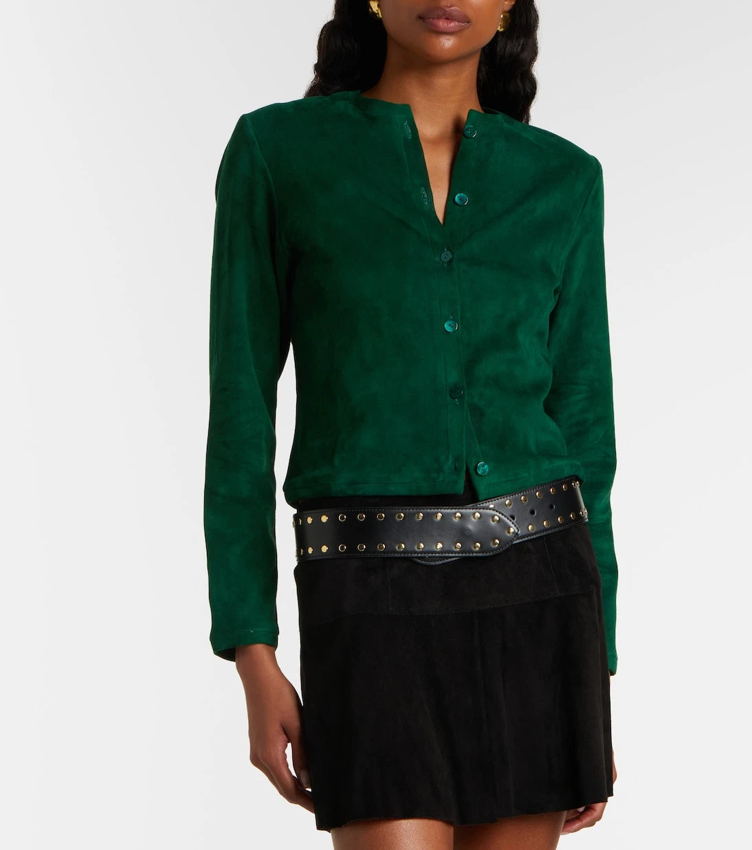 Stouls - Astrid suede cardigan