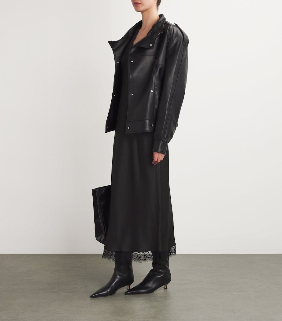 Rixo Black Annina Maxi Dress