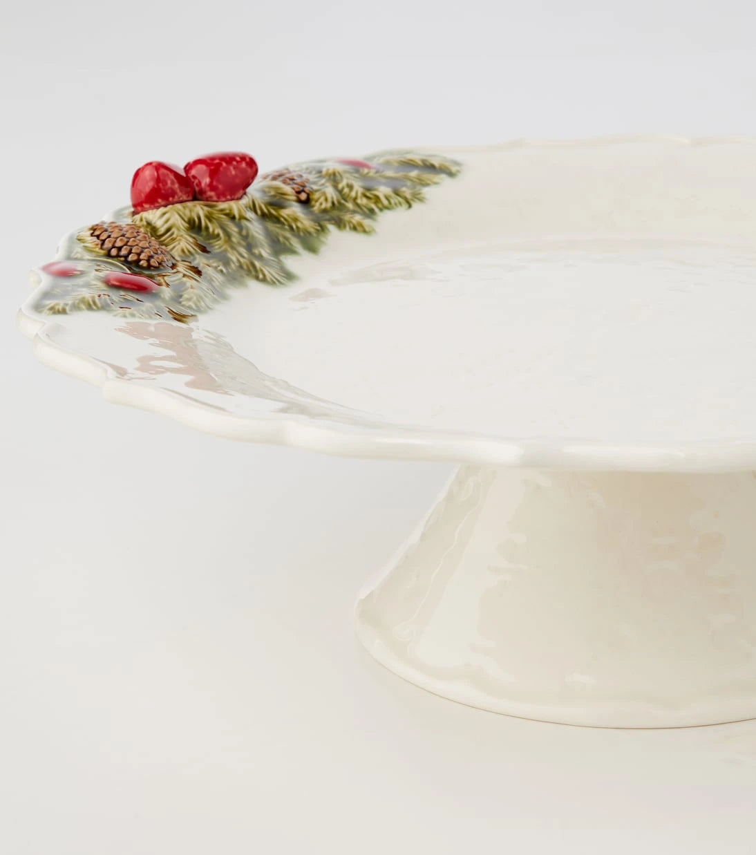 Bordallo Pinheiro - Earthenware cake stand