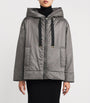 Max Mara Grey The Cube Hooded Puffer Jacket