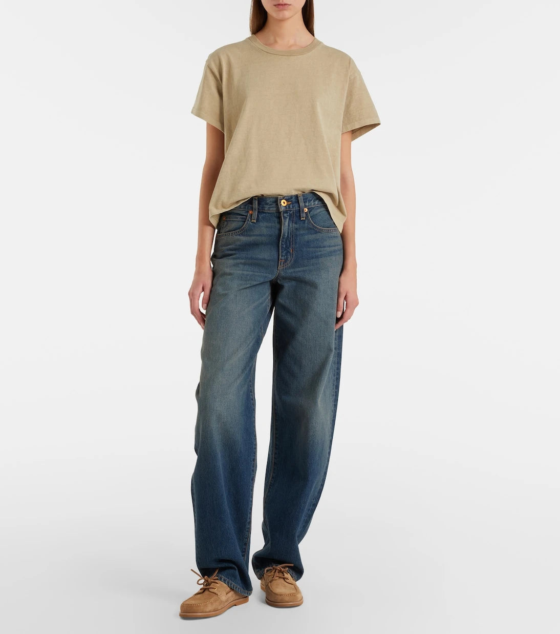 Slvrlake - Tess faded wide-leg jeans