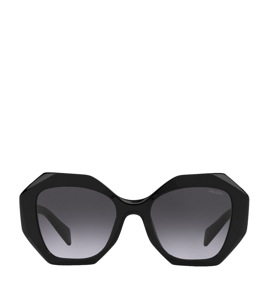 Prada Black Angular Sunglasses