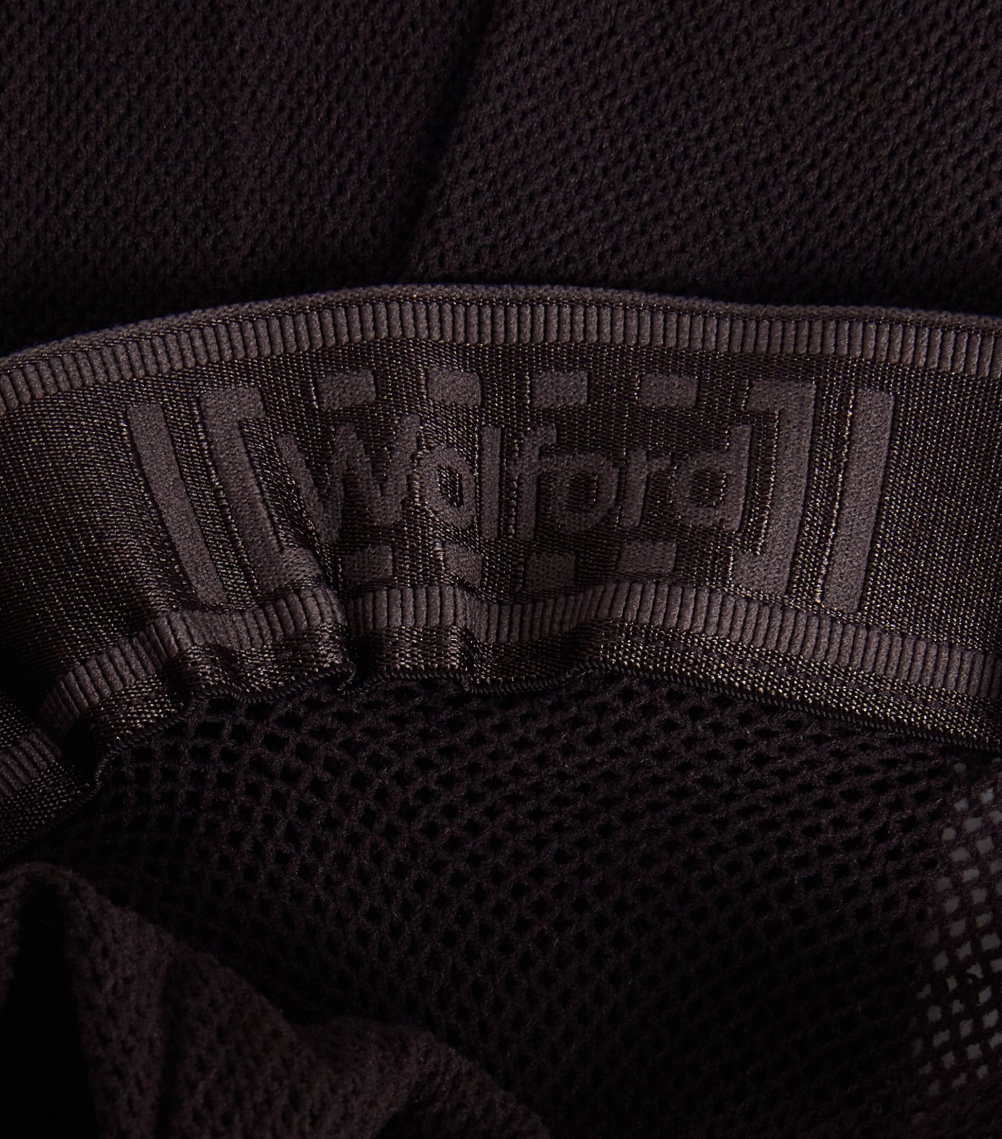 Wolford Brown Twenties Econyl Fishnet Tights