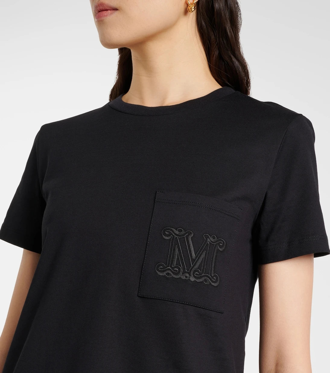 Max Mara - Papaia logo cotton jersey T-shirt