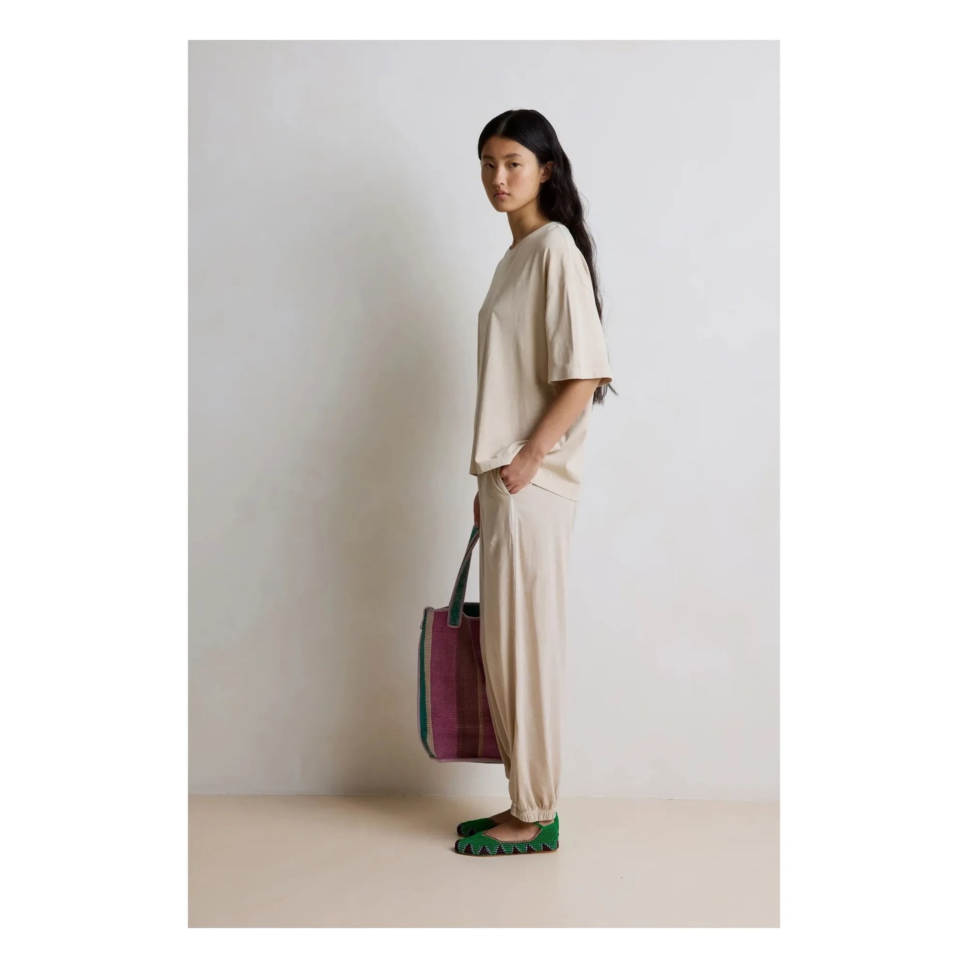 Hod - Ambre Cotton T-shirt | Cream