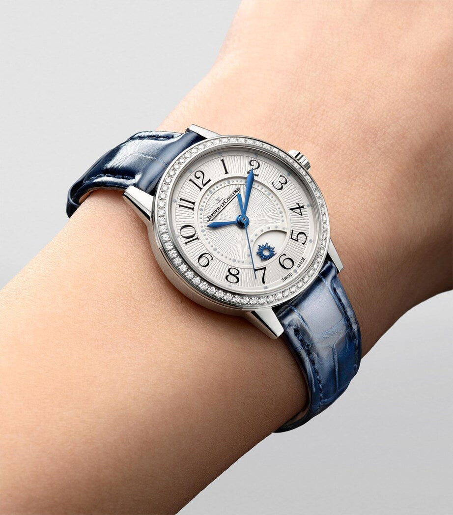 Jaeger-LeCoultre Small Stainless Steel Rendez-Vous Night & Day Watch 29mm