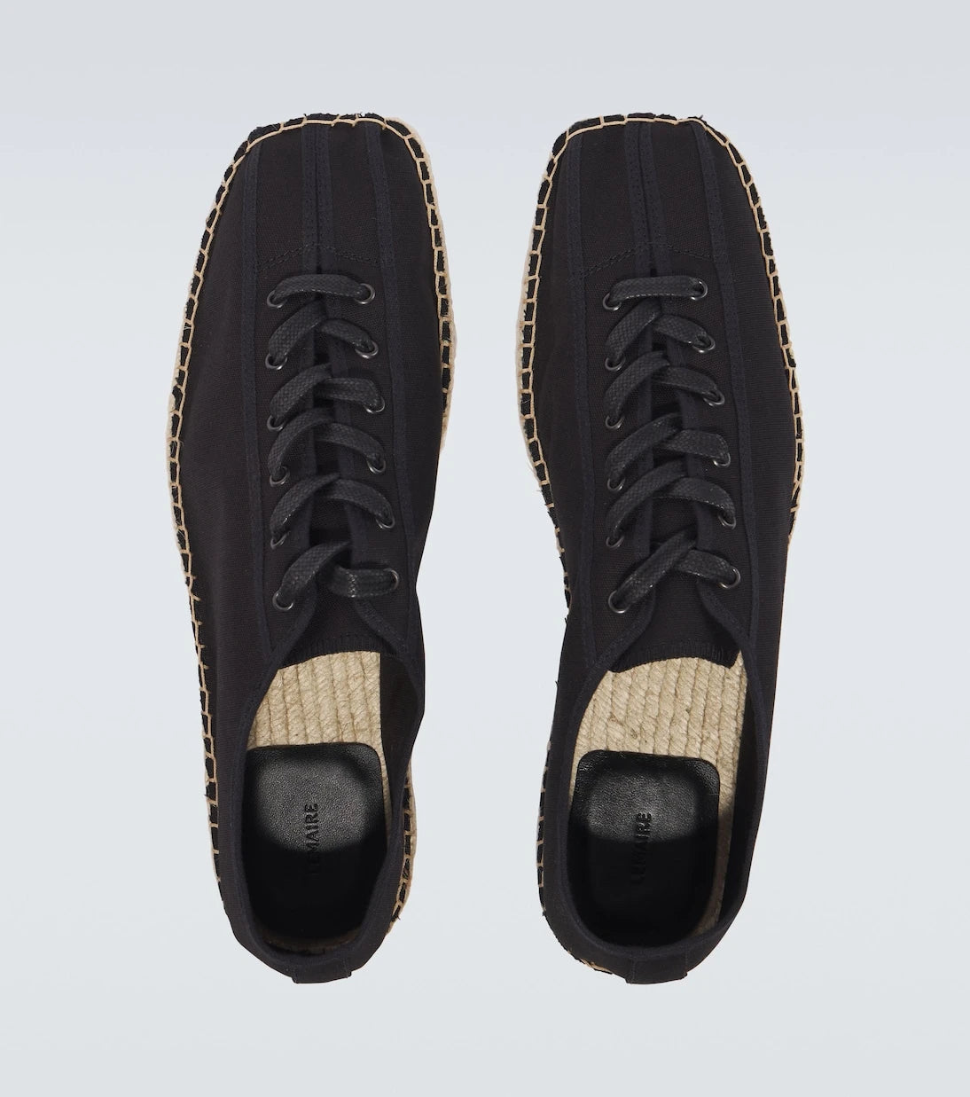 Lemaire - Linoleum canvas espadrilles