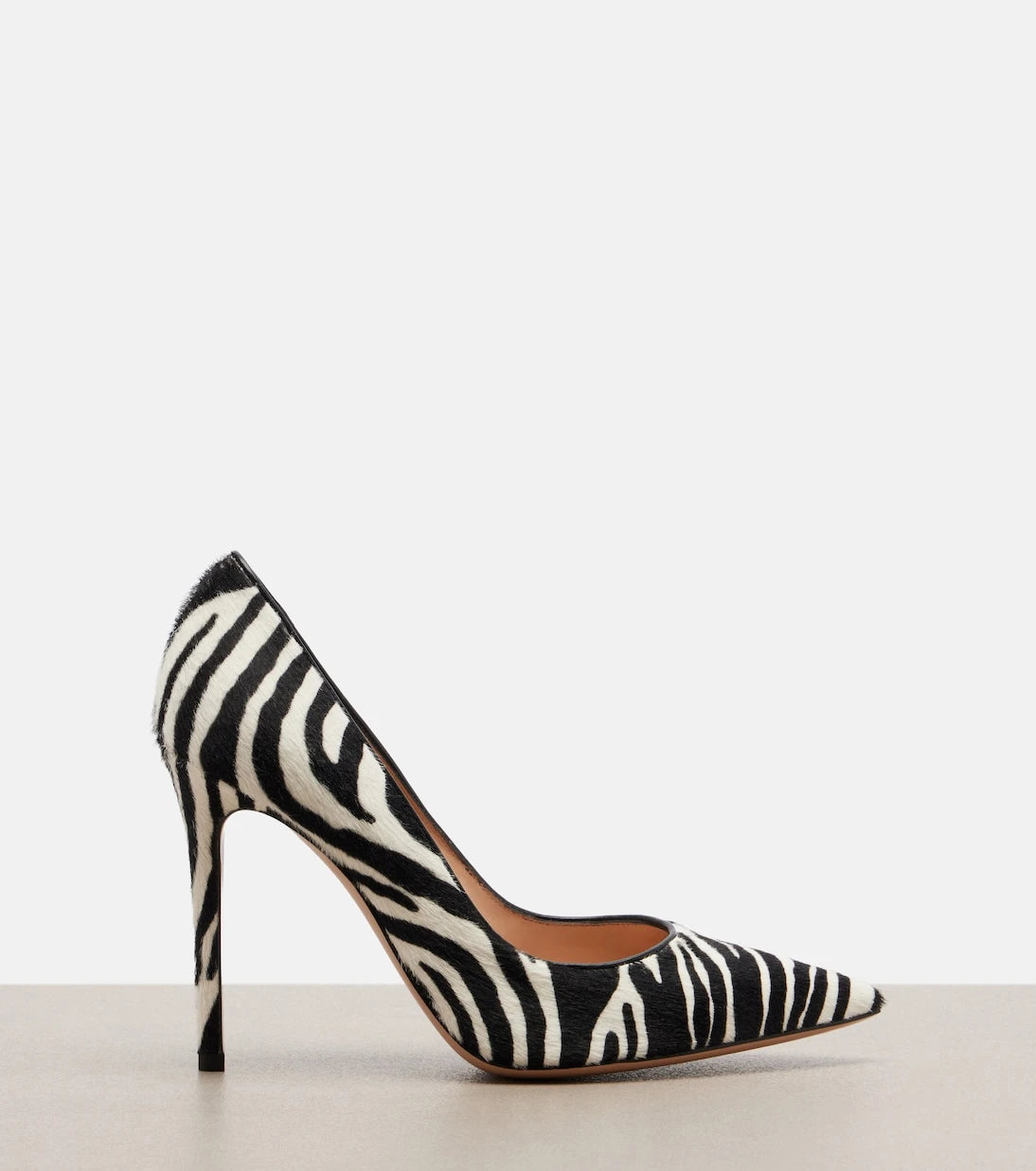 Gianvito Rossi - Gianvito zebra-print calf hair pumps