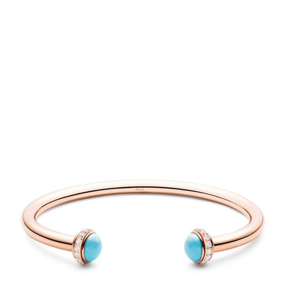 Piaget Rose Gold, Diamond and Turquoise Possession Bangle