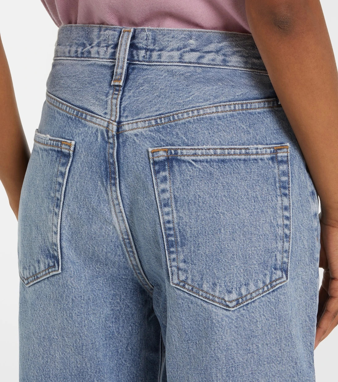 Agolde - V-Waist Baggy straight jeans
