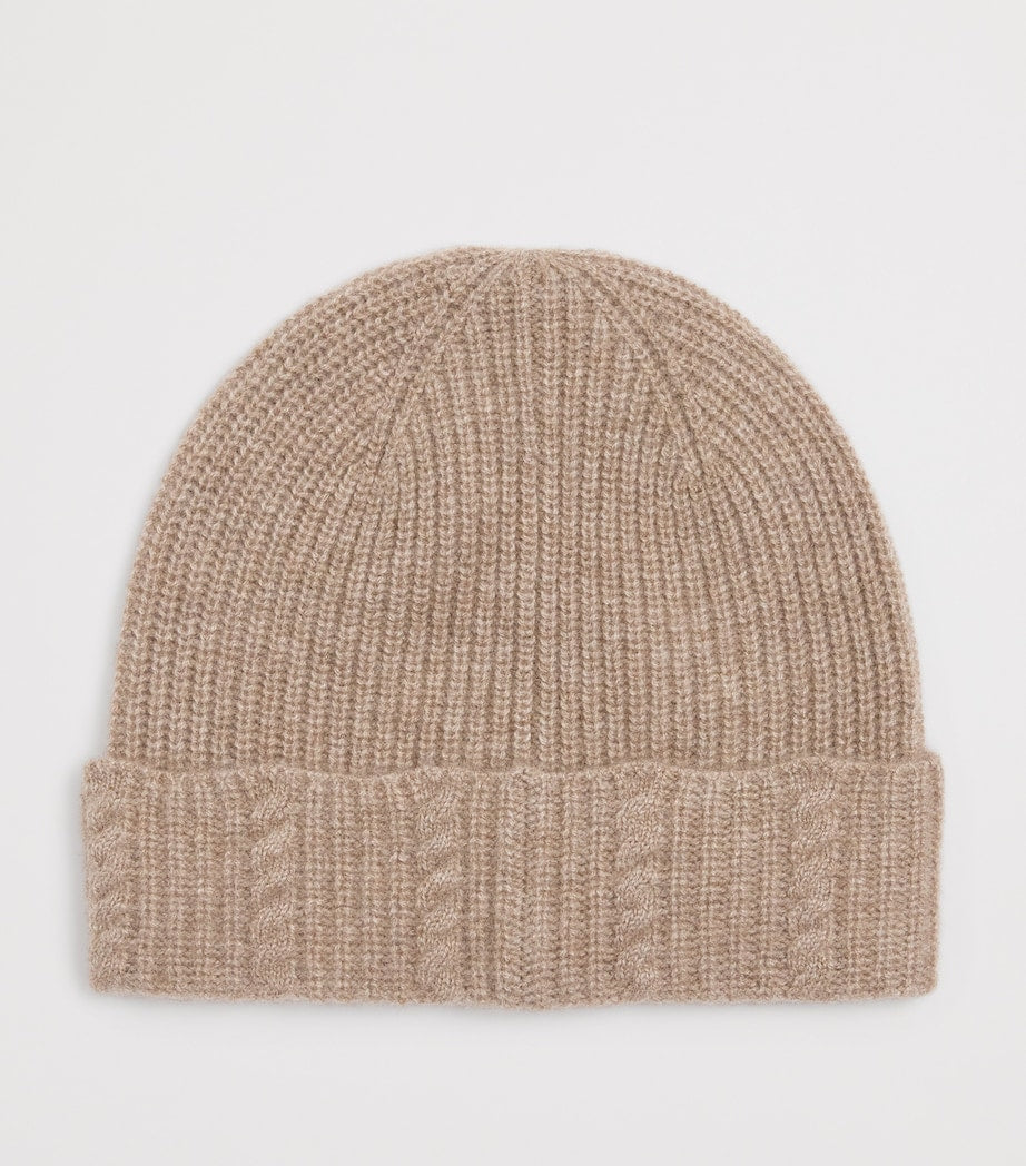 White Cashmere Beanie