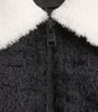 Black Lamb Shearling Jacket
