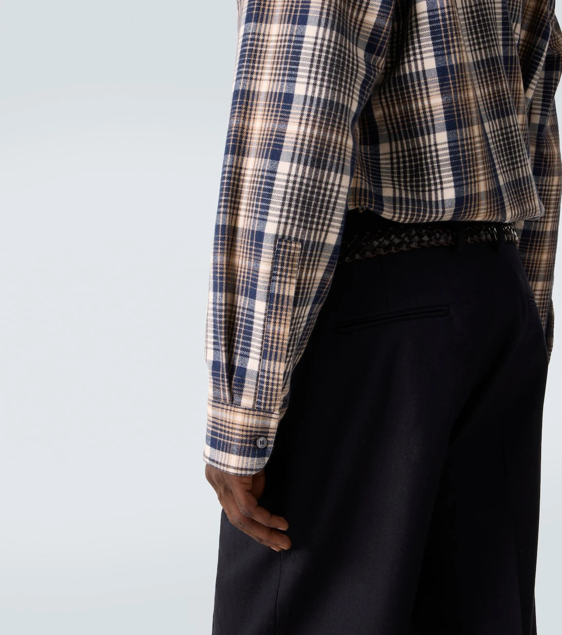 Studio Nicholson - x Aaron Levine View checked cotton shirt