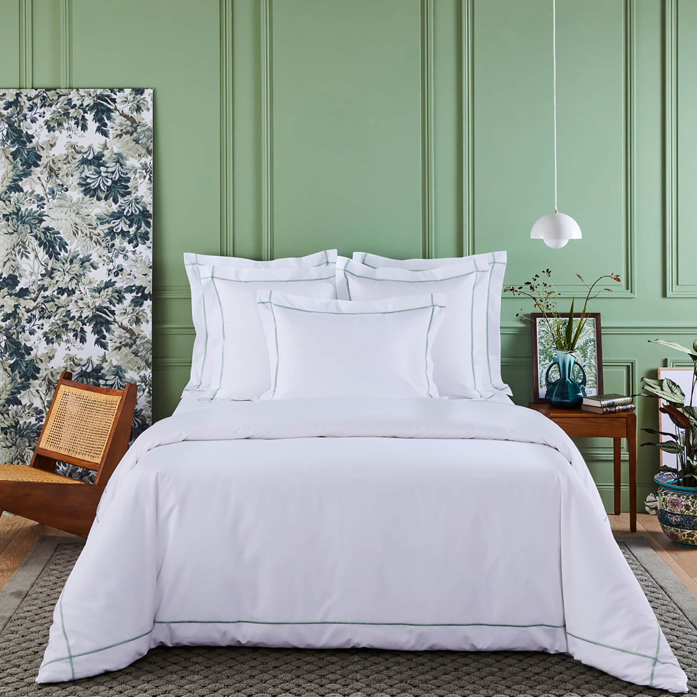 Cotton Athena Super King Flat Sheet (270cm x 295cm)