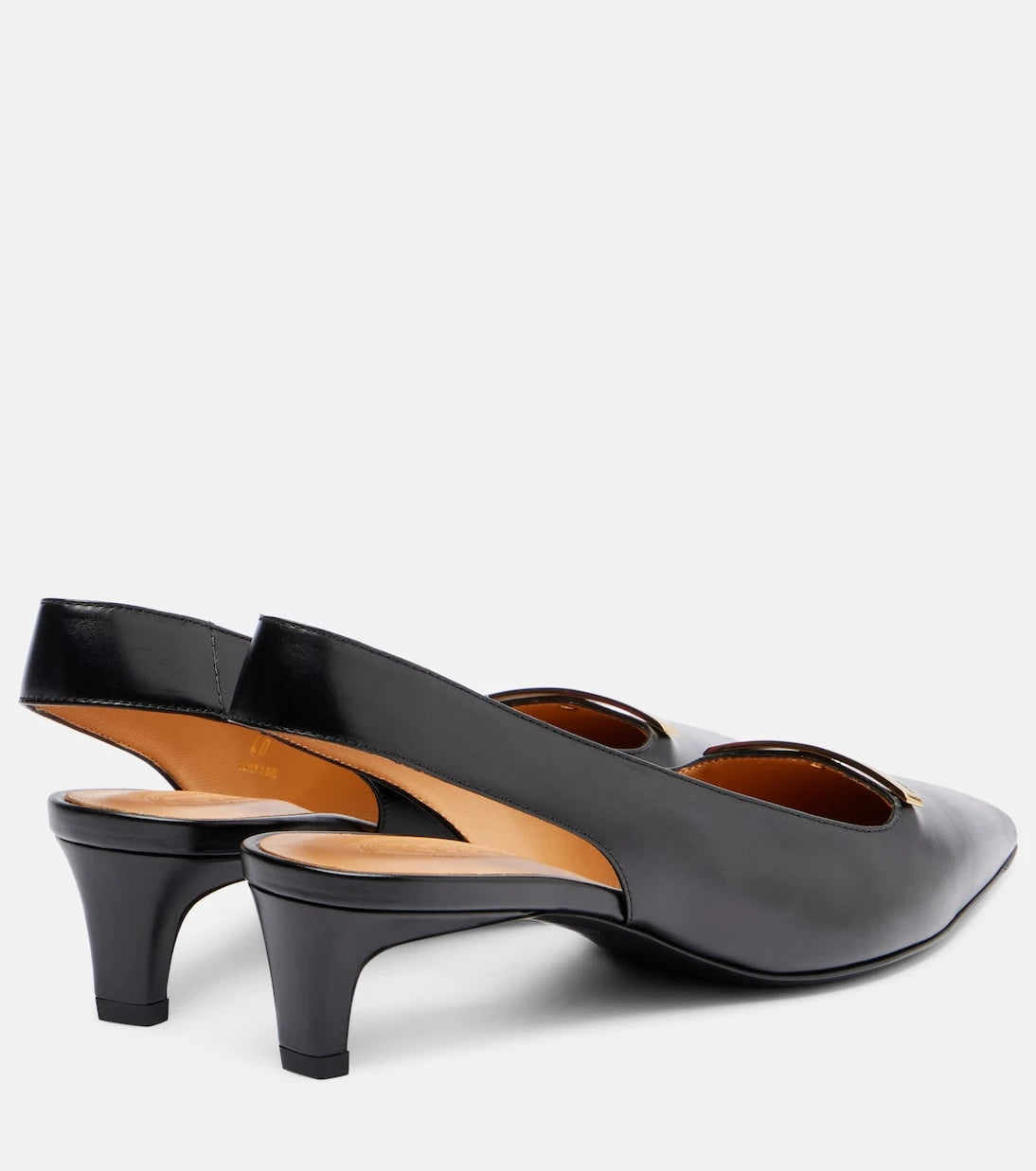 Tod's - Barretta 40 leather slingback pumps