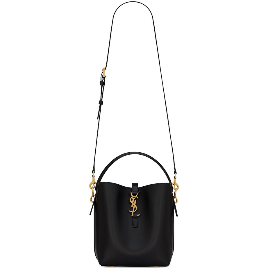 Saint Laurent Black Small Le 37 Bucket Bag