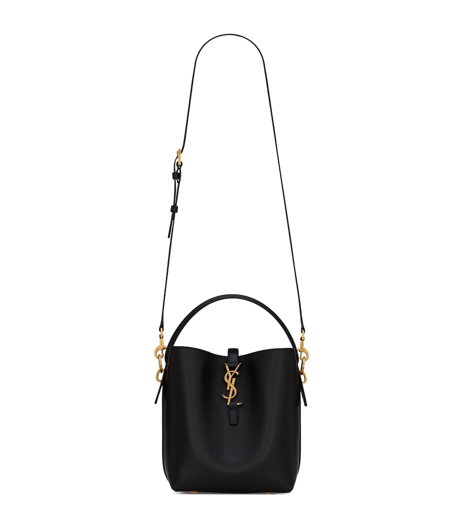 Saint Laurent Black Small Le 37 Bucket Bag