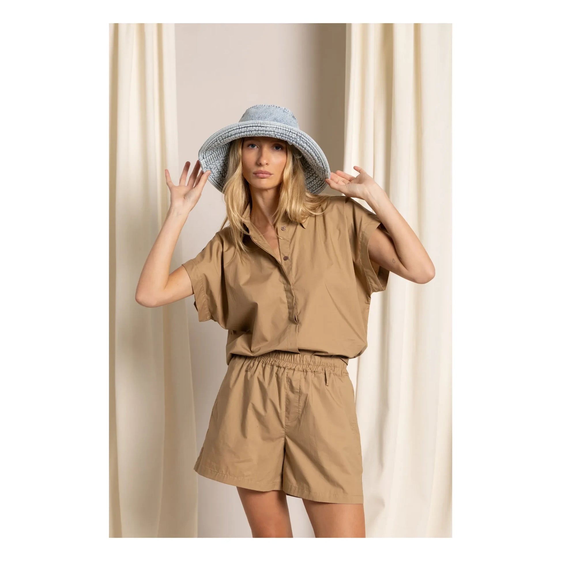 Smallable Woman - Sora shorts | Frosted brown