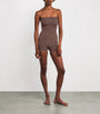 Seamless Sculpt Strapless Shorts Bodysuit COCOA