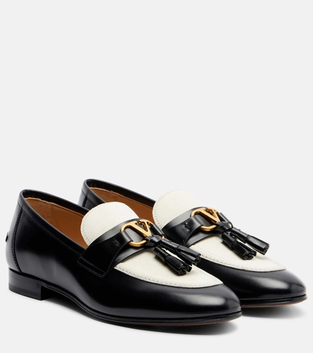 Valentino Garavani - Vaniteux VLogo leather loafers