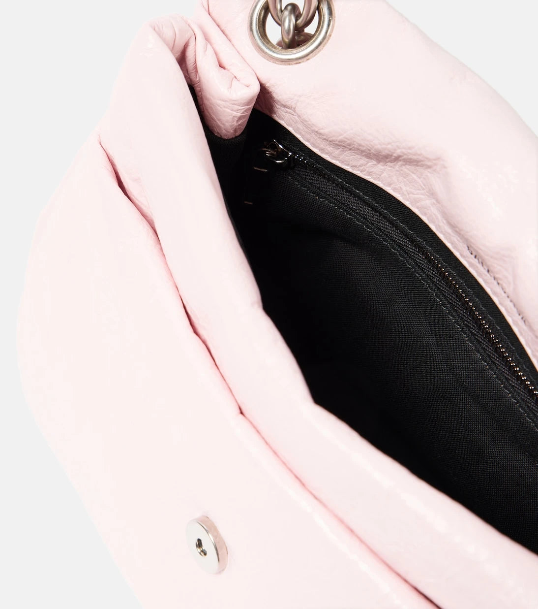 Balenciaga - حقيبة كتف موناكو ميني الجلدية