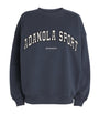 Organic Cotton Logo Sweatshirt MIDNIGHT BLUE