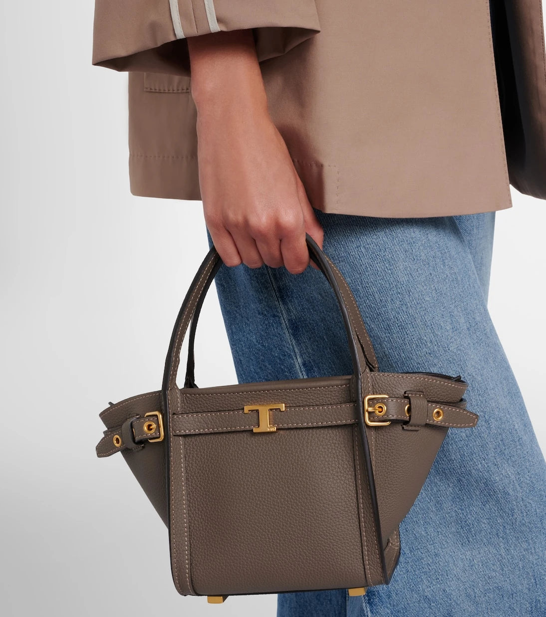 Tod's - Tim Small leather top-handle bag