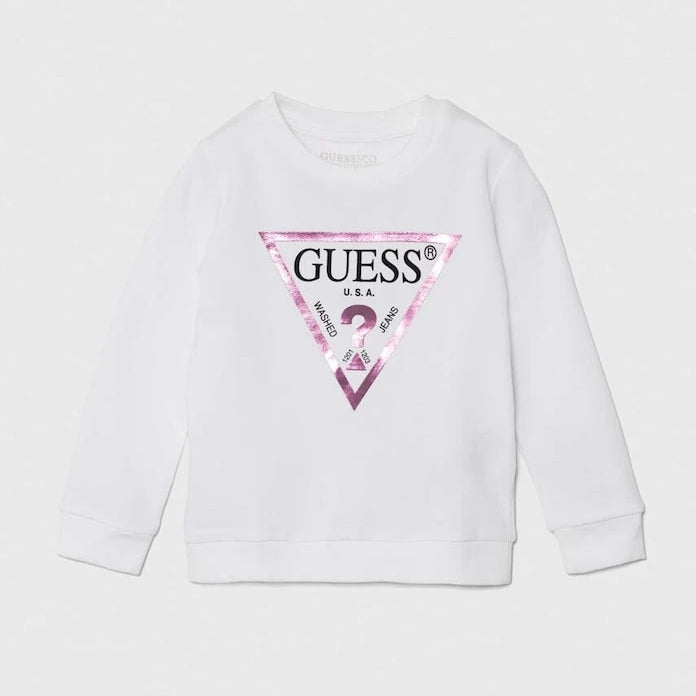 Детски памучен суичър Guess
