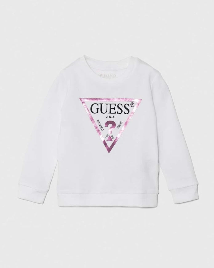 Çocuk Pamuklu Sweatshirt Guess