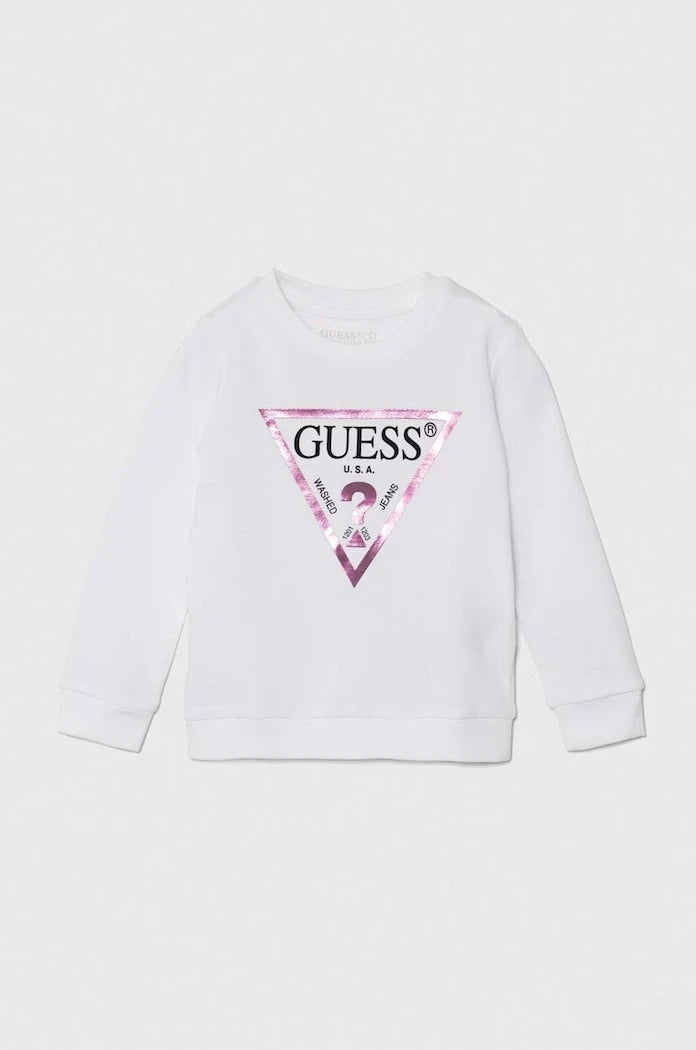 Детски памучен суичър Guess
