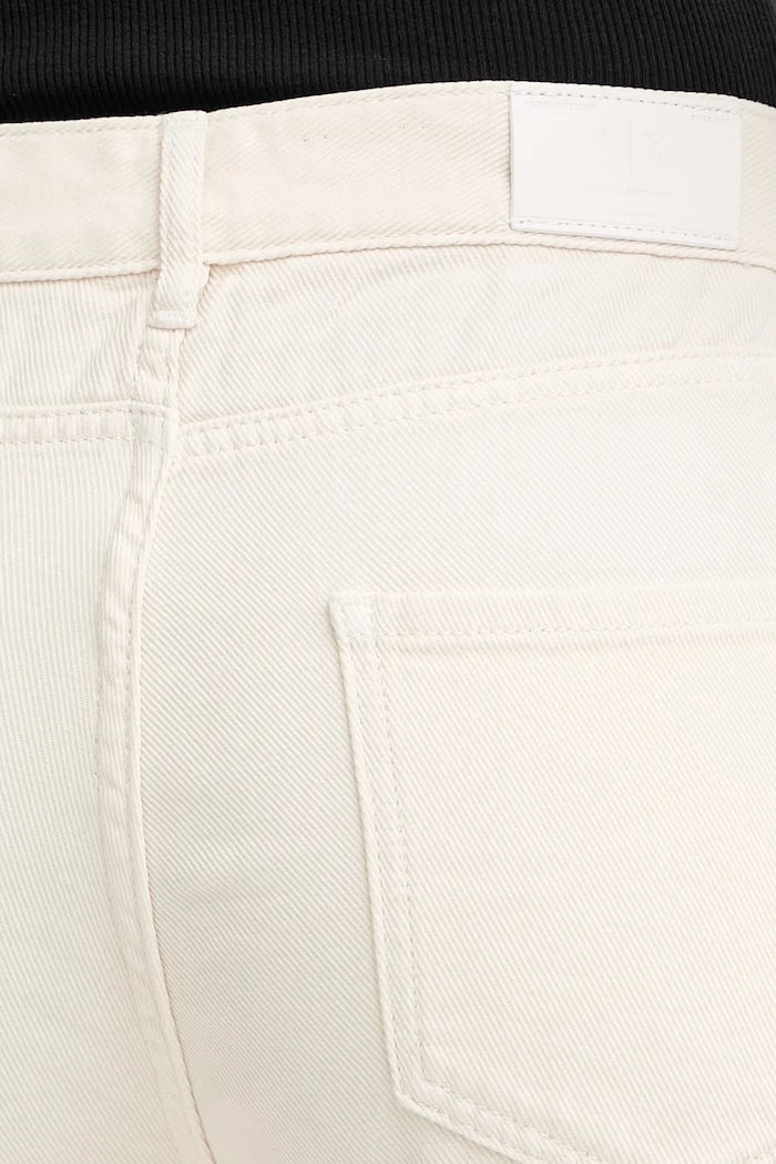 Armani Exchange relaxed fit kadın kot pantolon