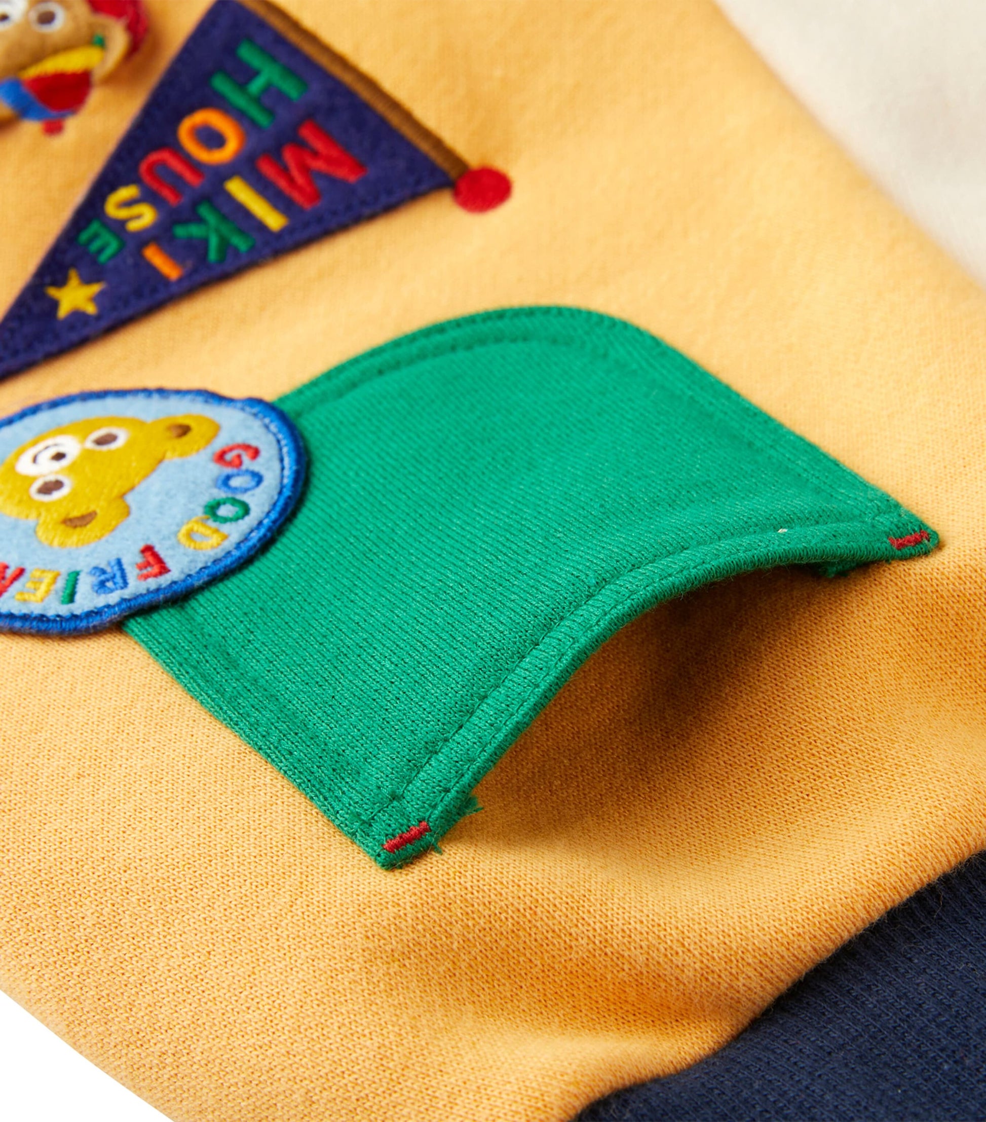 Miki House Embroidered Padded Leggings (2-5 Years)