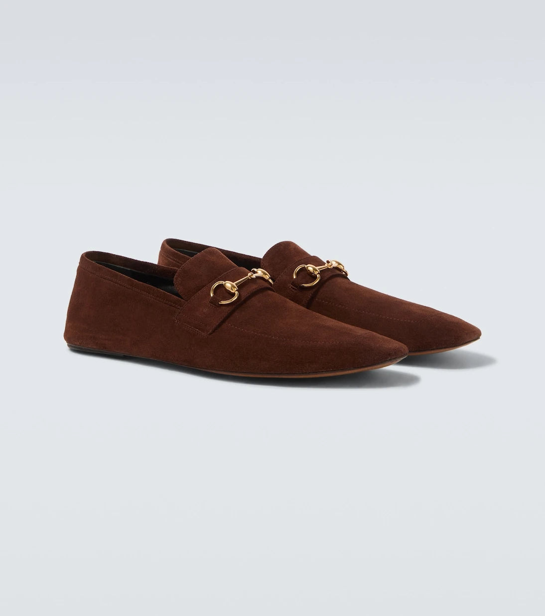 Gucci - Ragazzo Horsebit suede loafers