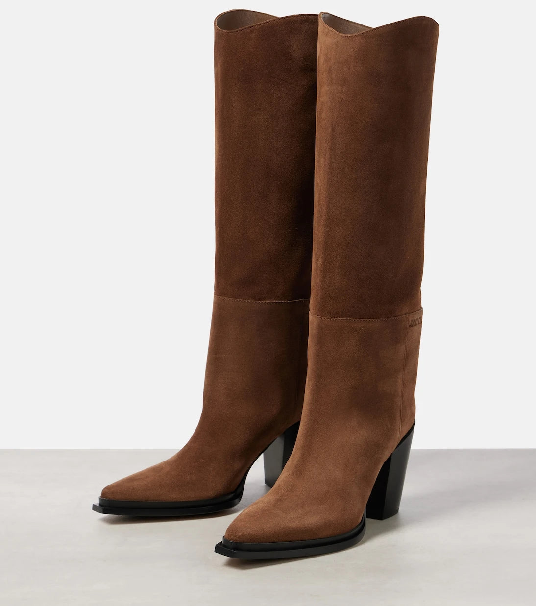 Jimmy Choo - Cece 80 suede knee-high boots