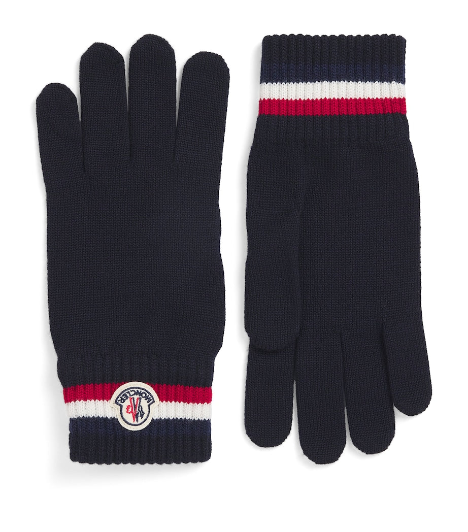 Wool Logo Gloves